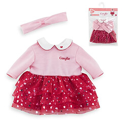 Avis Corolle Bb36 robe + bandeau petales de coeurs