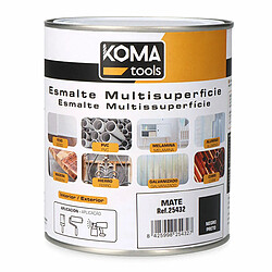 Peinture acrylique Koma Tools Noir Mat 750 ml