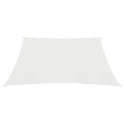 ComfortXL Voile D'ombrage 160 G/m² Blanc 6x6 M Pehd