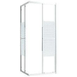 Acheter vidaXL Cabine de douche ESG 80x70x180 cm