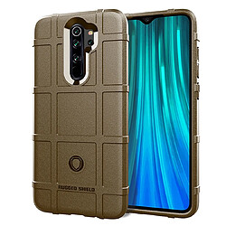 Wewoo Coque Souple Pour Xiaomi Redmi Note8 Pro Housse TPU antichoc à couverture totale Marron