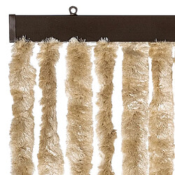 Avis vidaXL Moustiquaire Beige 100x220 cm Chenille