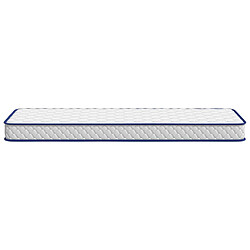 Avis vidaXL Matelas en mousse à mémoire de forme blanc 70x200x17 cm