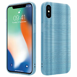 Cadorabo Coque iPhone X / XS Etui en Turquoise