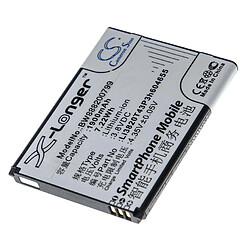 vhbw batterie remplace ZTE Li3820T43P3h604655 pour smartphone (1900mAh, 3.8V, Li-Ion)