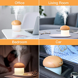 Acheter Universal Mini Humidificateur Diffuseur d'arômes pour la maison Poussette Humidificateur d'air 250ml Champignon mignon Humidificateur de brouillard avec lumière de nuit |