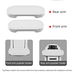 Avis 2x Stabilisateur De Lame De Garde D'hélices Pour DJI Mini 2 / Mavic Mini Drone Gris
