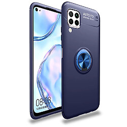 Lenuo Coque en TPU avec béquille bleu pour Huawei Nova 6 SE