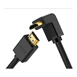 Ugreen - Câble HDMI coudé 90° 4K 1m noir (HD103)