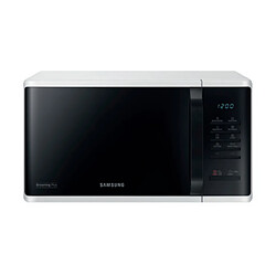 Samsung MG23K3513AW Comptoir Micro-ondes grill 23 L 800 W Noir, Blanc