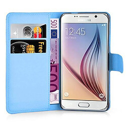 Avis Cadorabo Coque Samsung Galaxy S6 Etui en Bleu