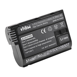 vhbw Batterie compatible avec Nikon D500, D600, D610, D7000, D7100, D7200, D750 appareil photo numérique DSLR (2000mAh, 7V, Li-Ion) avec puce