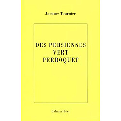 Des persiennes vert perroquet