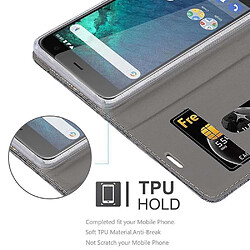 Avis Cadorabo Coque HTC U11 LIFE Etui en Gris