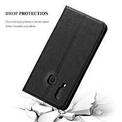 Cadorabo Coque Samsung Galaxy A40 Etui en Noir pas cher