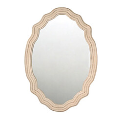 Miroir mural Romimex Beige Bois 61 x 86 x 3 cm