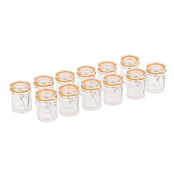 Vogue Mini bocaux à conserves 70 ml - Lot de 12