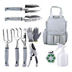 Ensemble D'outils De Jardinage Portable Kit D'outils à Main En Aluminium Avec Sacs De Transport Pour L'extérieur