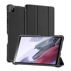 Dux Ducis Etui en PU avec support tri-pliure noir pour votre Samsung Galaxy Tab A7 Lite 8.7 pouces