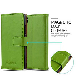 Cadorabo Coque Huawei ASCEND P7 Etui en Vert