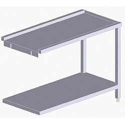 AFI COLLIN LUCY? Table de Sortie Gauche/Droite Inox 120 cm pour Lave-Vaisselle - AFI Collin Lucy