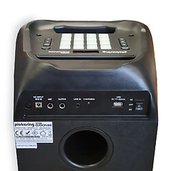 Avis Enceinte/SUR BATTERIE 6 H AUTONOMIE / 72 cm Pickering-400W-PAD DJ16 effets EFFECT LIGHT FLAMME-LED/BT/USB-400w-Boomer 20 cm Tel