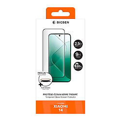 Acheter BigBen Connected Protection d'Écran pour Xiaomi 14 en Verre Trempé 2.5D avec SmartFrame Transparent