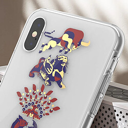 Acheter Adidas Coque pour iPhone X et XS Silicone Gel Motif Jovial Fine Légère Transparent