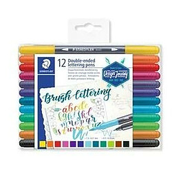 Ensemble de Marqueurs Staedtler 3004 TB12 Multicouleur (12 Pièces)