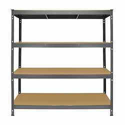 Monstershop Monster Racking Q-Rax Rayonnage Robuste, 160cm L, 60cm P, Gris