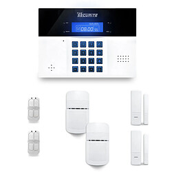 Tike Securite Alarme maison sans fil DNBi20 Compatible Box internet