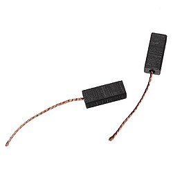 vhbw 2x Balais de charbon pour moteur 6,4 x 4,6 x 14,5mm compatible avec Generator CQ 1030007 alternateur