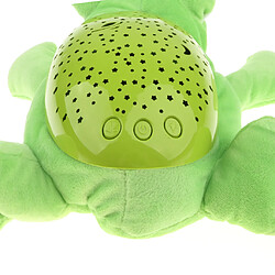 projecteur de jouet en peluche peluche grenouille w / musique et lampe de nuit jouet de bébé