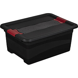 keeeper Boîte de rangement 'eckhart', 12 L, graphite/rouge ()