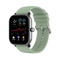 Bracelet en silicone réglable 20mm vert pour votre Samsung Galaxy Watch3 41mm/Watch Active