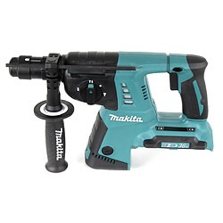 Makita DHR 264 2x 18 V / 36 V Marteau perforateur sans fil SDS-PLUS en Makpac + 2x BL 1860 Batterie 6,0 Ah - sans chargeur