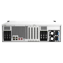 Stockage réseau Qnap TS-h2287XU-RP Intel Xeon E-2336 Noir/Blanc