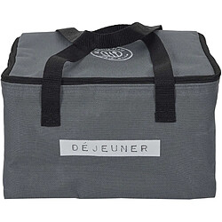 Cook Concept Lunch bag fraicheur 2.6 litres (Lot de 2) Gris.