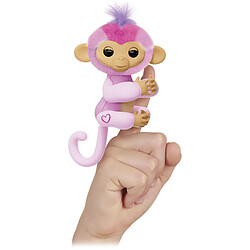 Lansay Fingerlings Harmony le petit singe rose