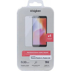 BigBen Connected Protège-écran pour Xiaomi Redmi 6 Anti-rayures et Anti-traces de doigts Transparent