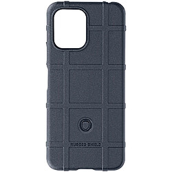 Avizar Coque pour Xiaomi Redmi 12 Silicone Antichoc Motif en relief Rugged Shield Bleu