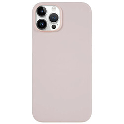 Coque en silicone anti-rayures, magnétique pour votre iPhone 14 Pro - rose