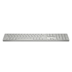 HP 970 Programmable Wireless Keyboard clavier USB Argent