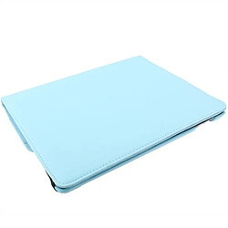 Wewoo Smart Cover bleu bébé pour nouvel iPad 3 / 2, Étui en cuir PU rotatif de 360 degrés avec fonction veille / réveil et support pas cher