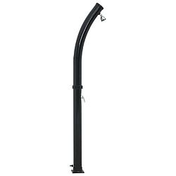 Avis vidaXL Douche solaire Noir 214 cm 20 L