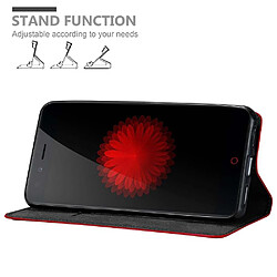 Cadorabo Coque ZTE Nubia Z11 MINI S Etui en Rouge pas cher