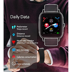 Avis Universal Smartwatch Femme Homme Smartwatch pour IOS Electronique Smartwatch Fitness Tracker Fréquence cardiaque 1,4 pouces