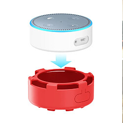 Coque en silicone rouge pour votre Amazon Echo Dot 2