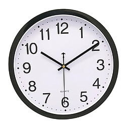 12 "dia quartz horloge horloge analogique pour la cuisine à domicile chambre deocr noir