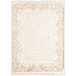 Vidal Tapis de laine 244x180 beige Darya